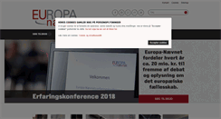 Desktop Screenshot of europa-naevnet.dk